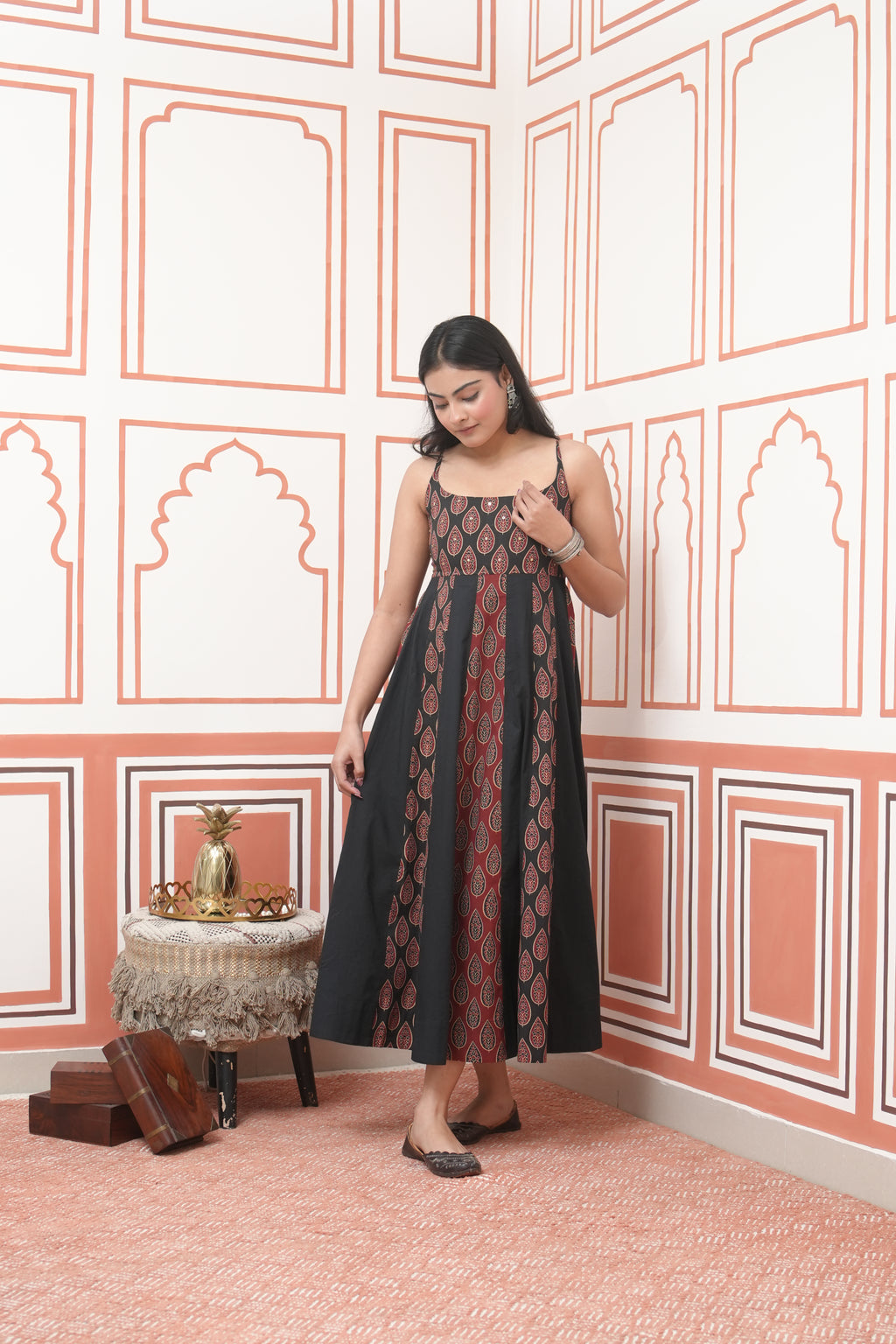 Ajrakh Kurta Set
