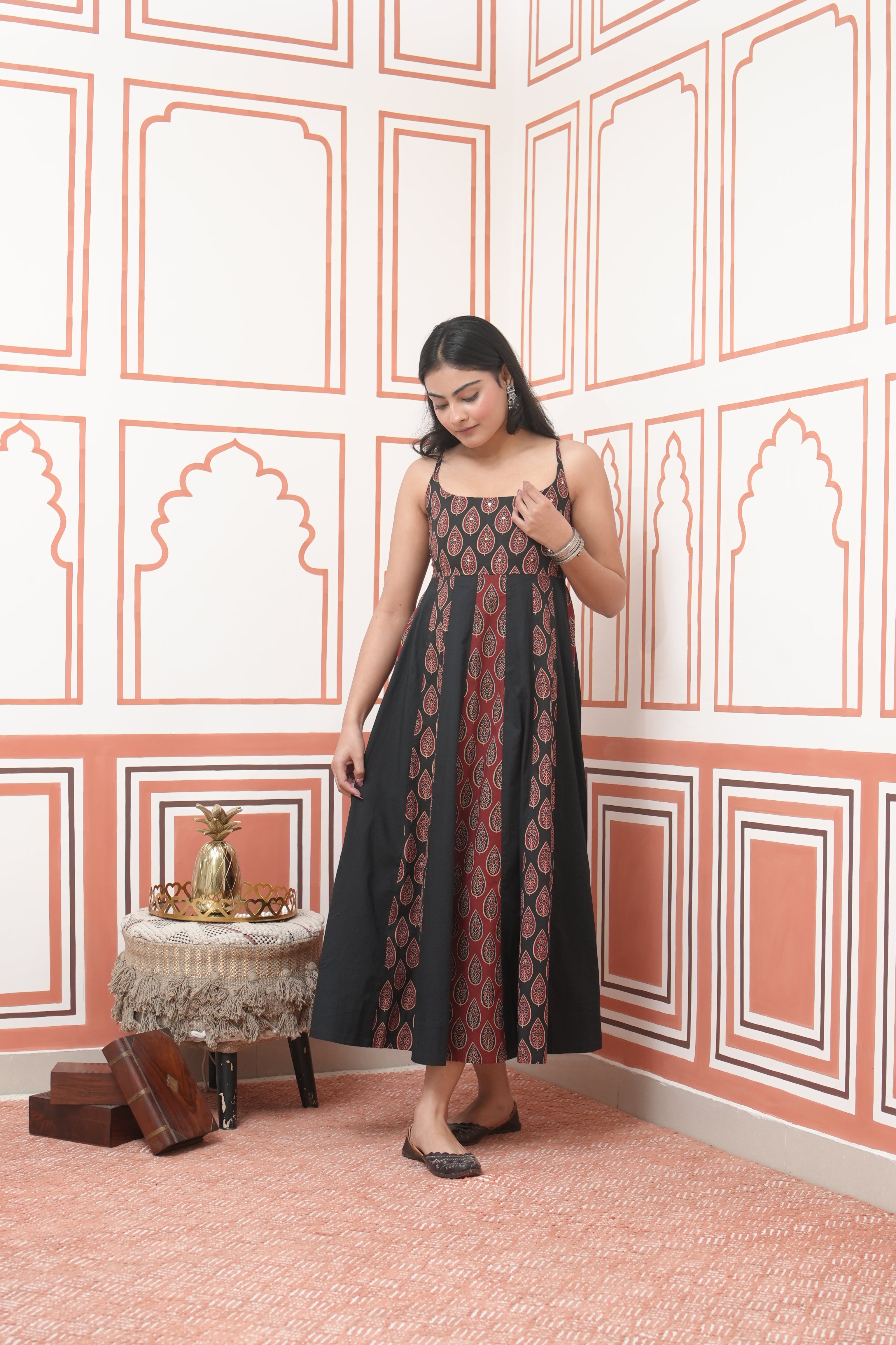 Ajrakh Kurta Set