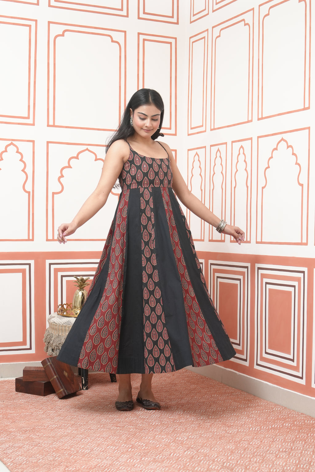 Ajrakh Kurta Set
